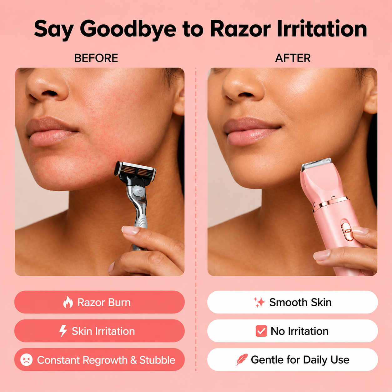 SilkErase™ 2-in-1 Trimmer