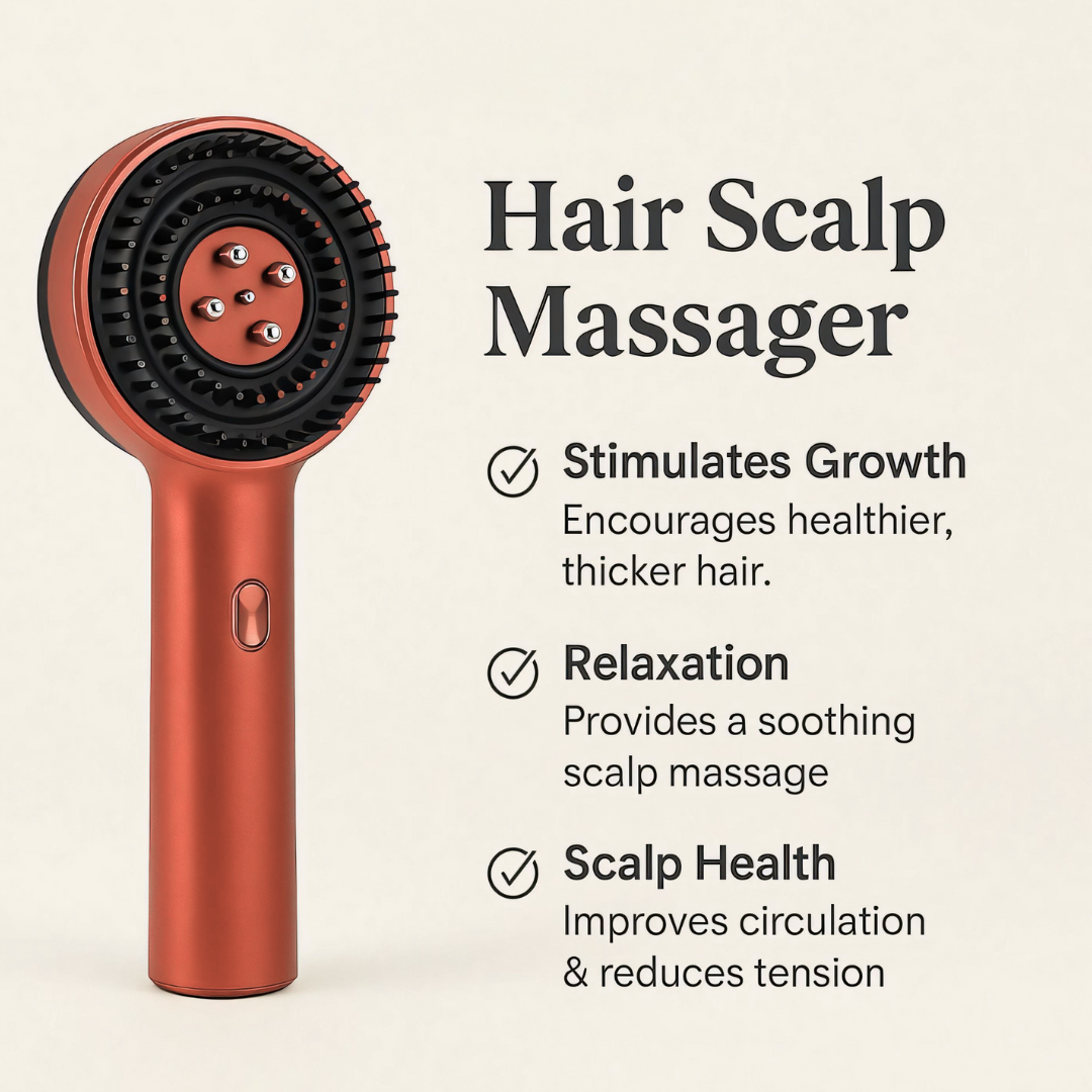 Red Light Scalp Massager
