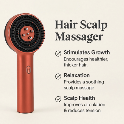 Red Light Scalp Massager